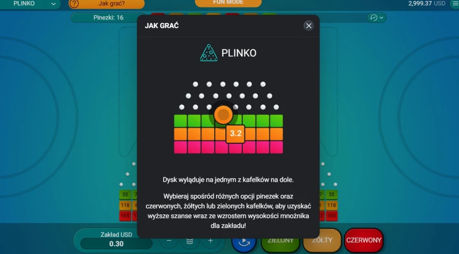 Gra Plinko Demo