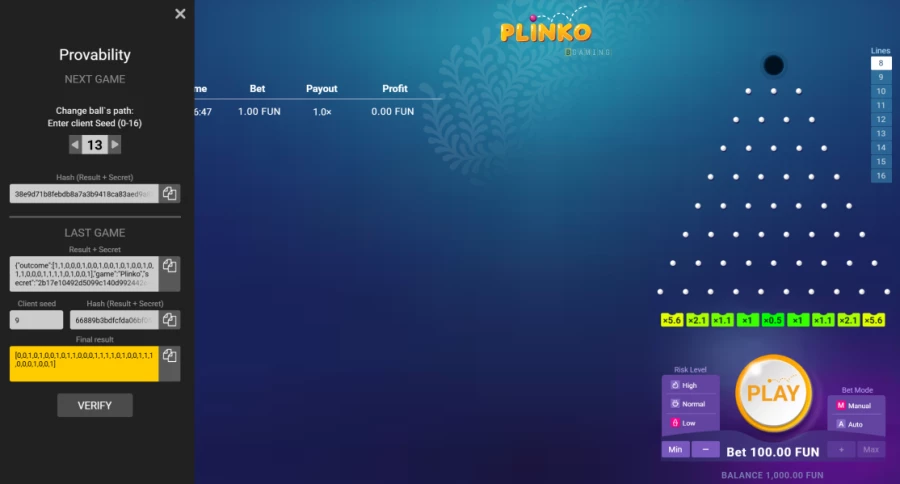 Plinko App zaufanie