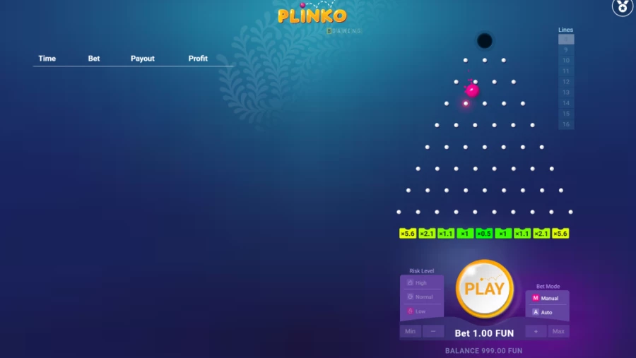 Plinko App o mobilnej rozrywce